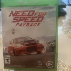 Need For Speed Payback Xbox One Edition 