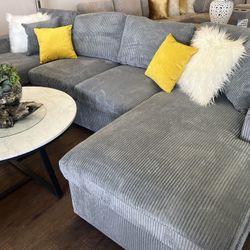 Large Gray Sectional 