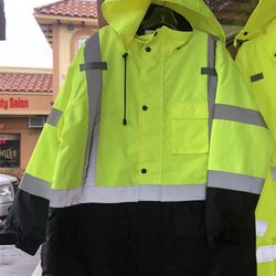 Visibility Rain Jacket 