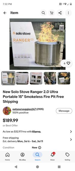Solo ranger firepit