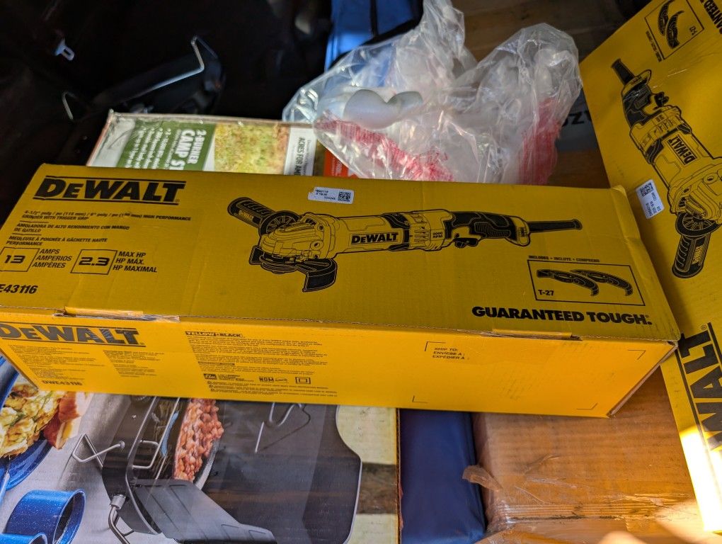 DEWALT 13 Amp Corded 4.5 in. Angle Grinder