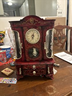 Asian Style Ballerina Jewelry Box