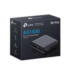 TP-Link AX1500 Wi-Fi 6 Travel Router Model: TL-WR1502X