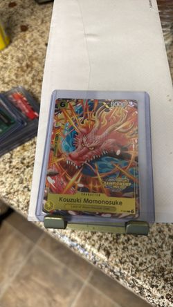 Kouzuki Momonosuke One Piece Championship 2024 Card P-064