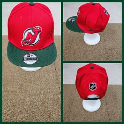 NEW JERSEY DEVILS NHL HOCKEY 🏒 SNAPBACK HAT.