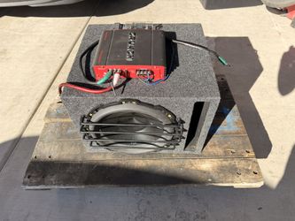12” Sub Rockford Fosgate Punch P3 With Box