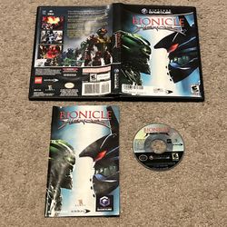 Bionicle (Nintendo GameCube, 2003) Complete CIB w/ Manual