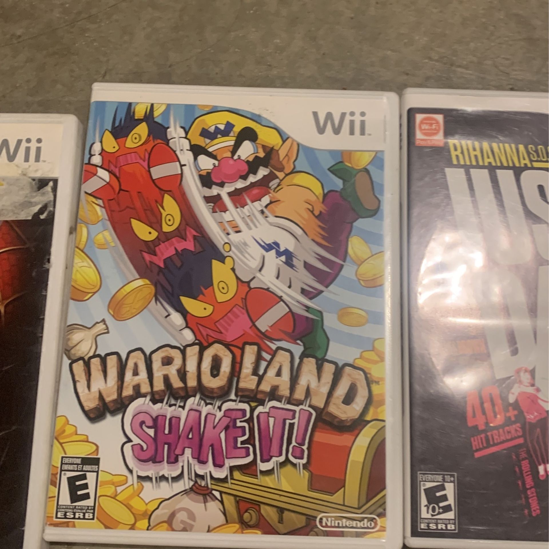 3 Wii Games