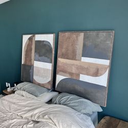 33x36 NEW Abstract Boho Modern Artwork Art Big 