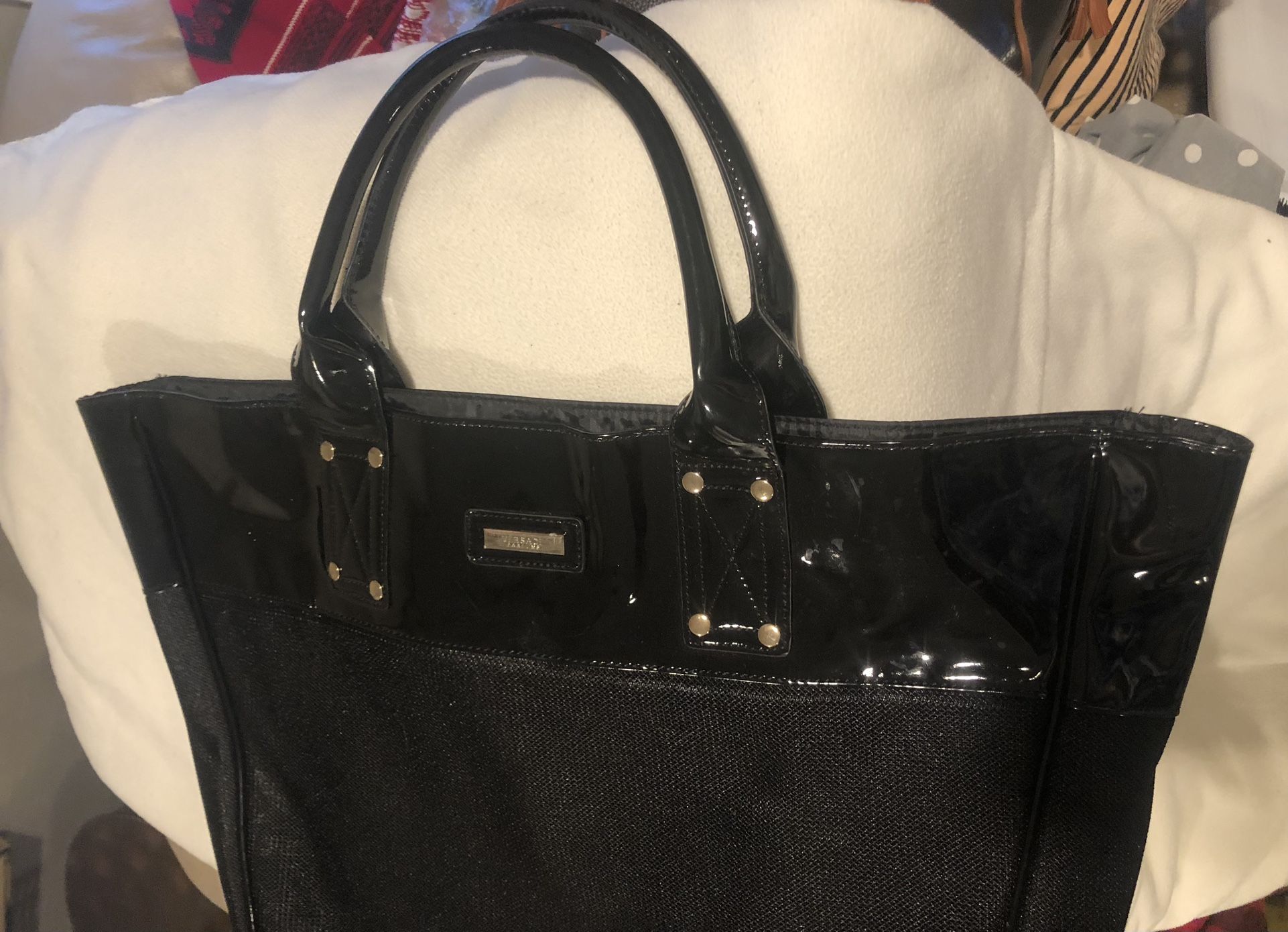 Versace Black Tote Bag
