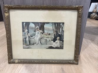 Maude Goodman-And Lived Happily Ever After Lithograph L Hildesheimer 46x31cm