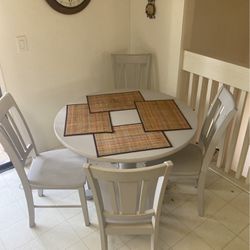 Five piece kitchen table