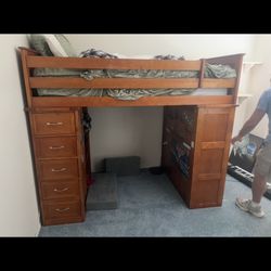 Bunk Bed With Stairs Included  , complete