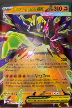 Super rare Mega Zygarde ex