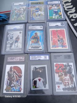 Graded Sports Card Lot – Jordan, Bryant, Brady, More