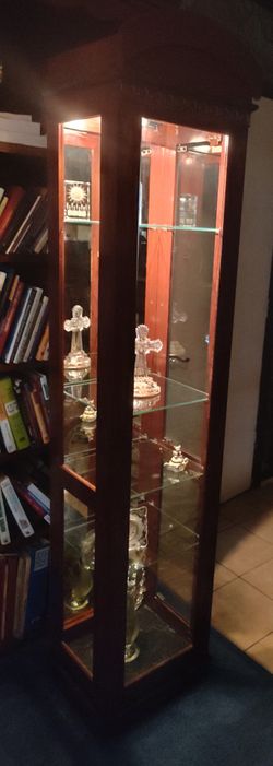 Beautiful Curio Cabinet For Sale