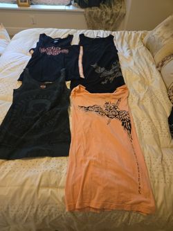 Harley-Davidson Tank Tops Lot of 4
