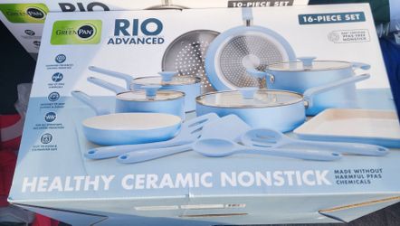 Pot Set GreenPan Rio Advanced 16-Piece Cookware Set