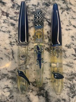 Hand Blown Glass Pipe