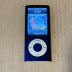 iPod Nano 5thGen Model:A1320 8GB Purple Tested Good w/Char-1410/songs Read Below 