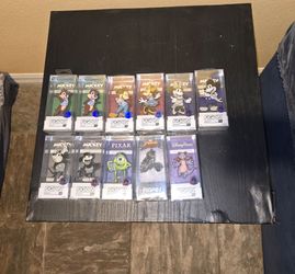FiGPiN Disney, Pixar, and Marvel Collectible Pin Lot