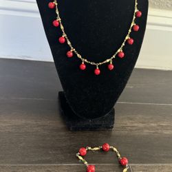 New Beautiful Necklace & Bracelet Retail Value $229 + Tax 