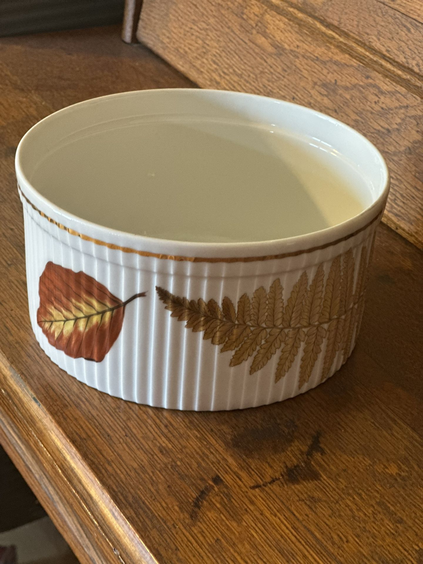 Royal Worcester soufflé dish