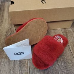 Red Ugg Slipers For Kids