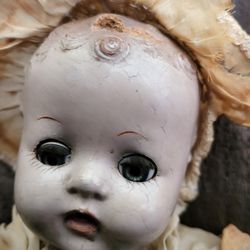 Antique 12'' baby doll.