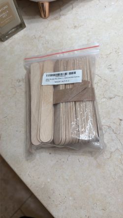 Wooden Wax Sticks And Spatulas 