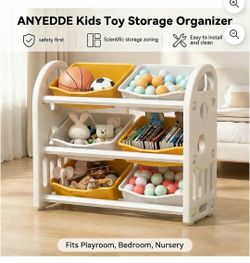 Kids toys storage organizer. New!!