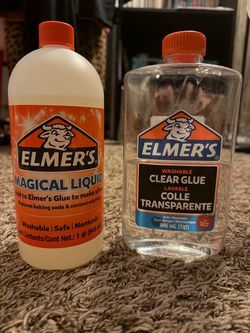 elmer’s slime glue/liquid
