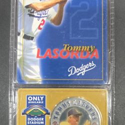 Dodgers Collectible Coin Tommy Lasorda