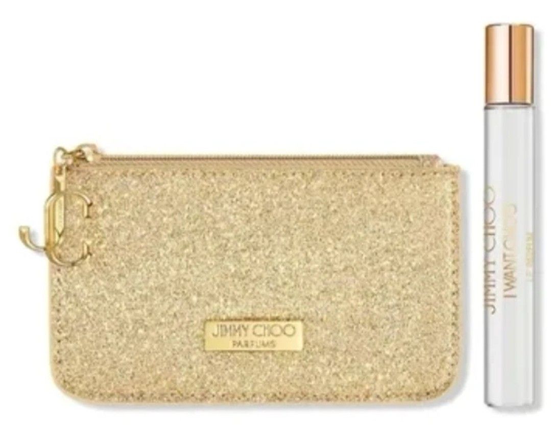 Brand New I Choose You Jimmy Choo Fragrance & Travel Bag
