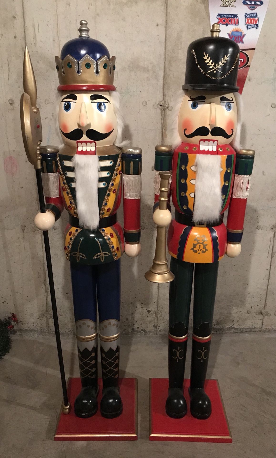 Giant 5 FT Christmas Nutcrackers
