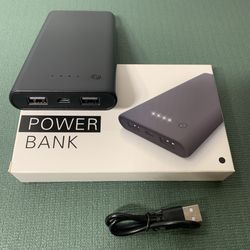 26800 Mah Power Bank. Dual Usb Output