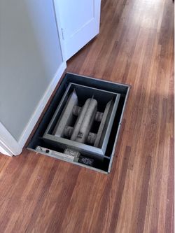 Williams gravity floor furnace