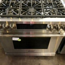 Dacor 36 Gas Range 5INJS