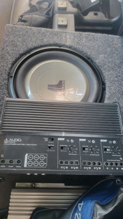 JL Amp And Subwoofer