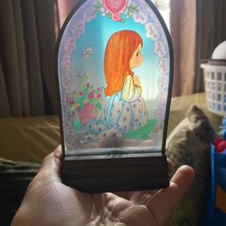 Precious Moments Glass Figurine 