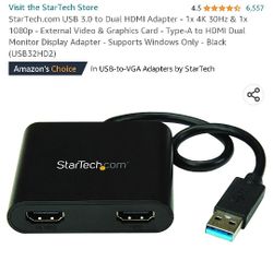 Startech USB To HDMI Adapter