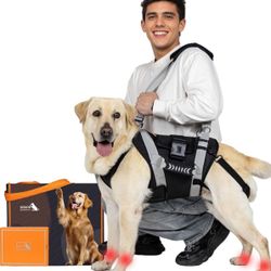 Dog Lift Harness for Large Dogs,Full Body Dog Sling Carrier with Handle, XL