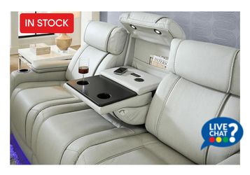 Electric recliner couch and chair set new top of the line