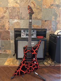 Schecter E-1 FR Bälsäc (GWAR) Signature Model