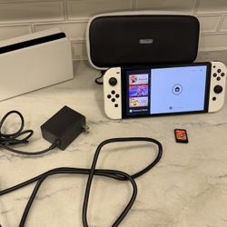 Nintendo Switch OLED with Mario Strikers