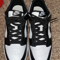 Mens Black And White Nike Dunks