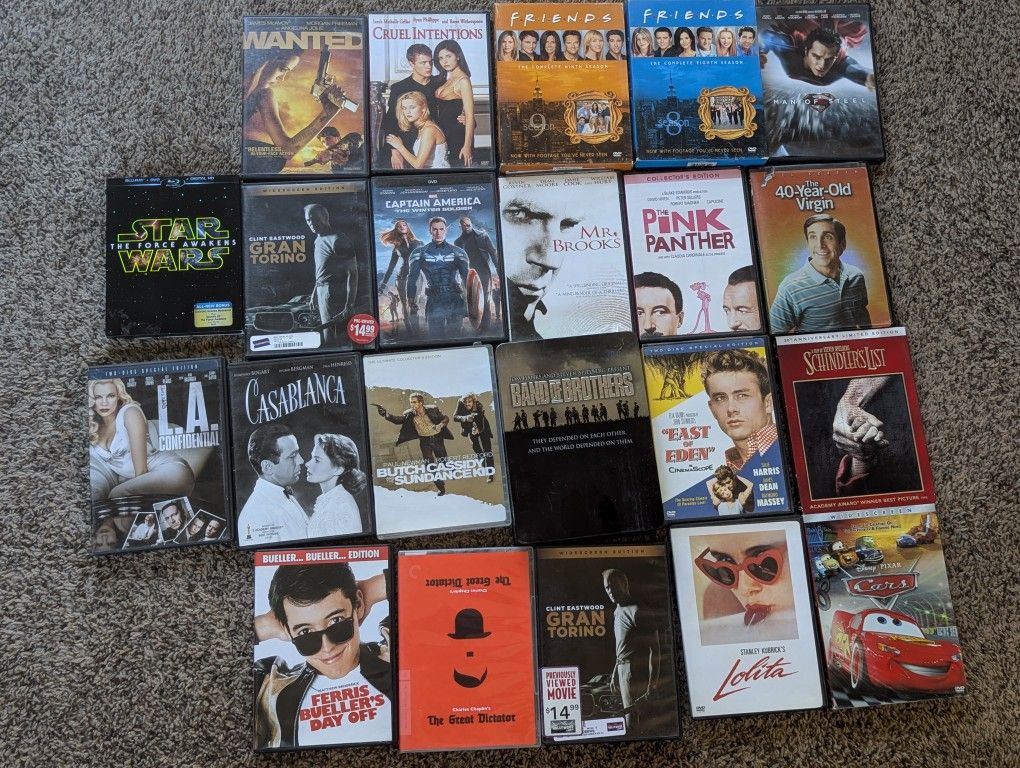 DVDs/ Blue Ray Player