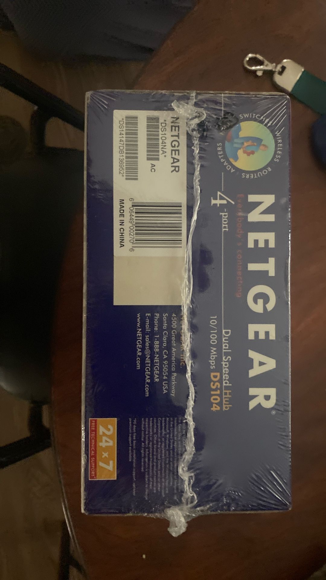 Netgear 4 Port Pro Series Dual Speed Hub