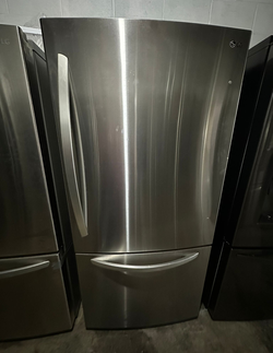 LG Stainless Steel Bottom Freezer Fridge