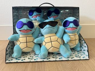 Pokemon Squirtle Squad Plush Set – SDCC 2025 Exclusive (Jazwares)